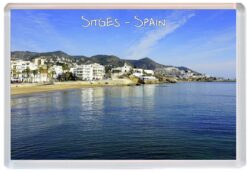 Stiges - Spain - Jumbo Fridge Magnet Souvenir Gift Present N1