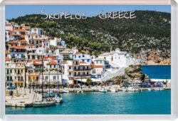Skopelos - Greece - Jumbo Fridge Magnet Souvenir Gift Present S1