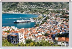 Skopelos - Greece - Jumbo Fridge Magnet Souvenir Gift Present S2