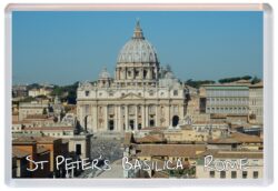 St Peter's Basilica - Rome - Italy - Jumbo Fridge Magnet Souvenir Gift Present S2