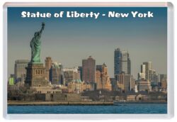 Statue of Liberty - New York - USA - Jumbo Fridge Magnet Souvenir Gift Present O2