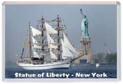 Statue of Liberty - New York - USA - Jumbo Fridge Magnet Souvenir Gift Present O4