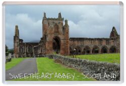 Sweetheart Abbey - Scotland - Jumbo Fridge Magnet Souvenir Gift Present K1