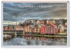Trondheim - Norway - Jumbo Fridge Magnet Souvenir Gift Present N2