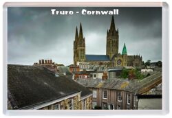 Truro - Cornwall - Jumbo Fridge Magnet Souvenir Gift Present T2