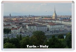Turin - Italy - Jumbo Fridge Magnet Souvenir Gift Present T3