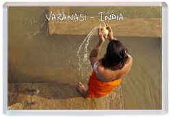 Varanasi - India - Jumbo Fridge Magnet Souvenir Gift Present S2