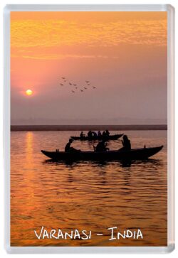 Varanasi - India - Jumbo Fridge Magnet Souvenir Gift Present S3