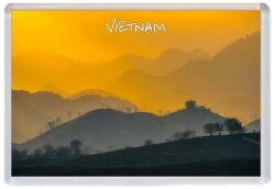 Vietnam Sunrise - Jumbo Fridge Magnet Souvenir Gift Present N1