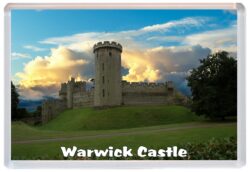 Warwick Castle - Warwickshire - Jumbo Fridge Magnet Souvenir Gift Present O2