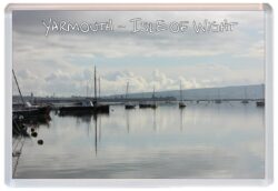Yarmouth - Isle of Wight - Jumbo Fridge Magnet Souvenir Gift Present S1