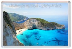 Navagio Beach - Zakynthos - Greece - Jumbo Fridge Magnet Souvenir Gift Present K1