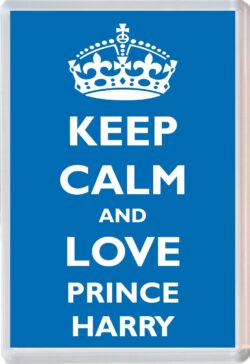 Keep Calm and Prince Harry - Jumbo Fridge Magnet Souvenir Boy/Boys Name Present