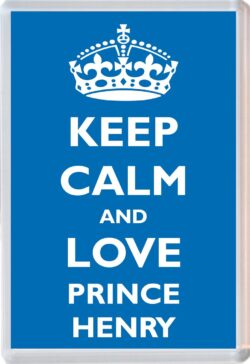 Keep Calm and Prince Henry - Jumbo Fridge Magnet Souvenir Boy/Boys Name Present