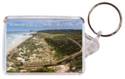 Kangaroo Island - Australia - Double Sided Large Keyring Key Fob Chain Ring Gift Present Souvenir A1