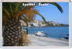 Lasithi - Crete - Greece - Jumbo Fridge Magnet Souvenir Gift Present U1