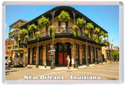 New Orleans - Louisiana - USA - Jumbo Fridge Magnet Souvenir Gift Present T1