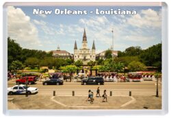 New Orleans - Louisiana - USA - Jumbo Fridge Magnet Souvenir Gift Present T2
