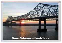 New Orleans - Louisiana - USA - Jumbo Fridge Magnet Souvenir Gift Present T3