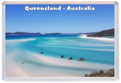 Queensland - Australia - Jumbo Fridge Magnet Souvenir Gift Present T1