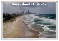 Queensland - Australia - Jumbo Fridge Magnet Souvenir Gift Present T2