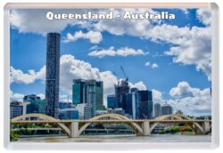 Queensland - Australia - Jumbo Fridge Magnet Souvenir Gift Present T3