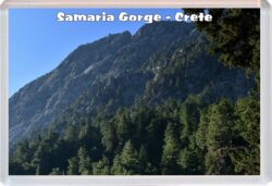 Samaria Gorge - Crete - Greece - Jumbo Fridge Magnet Souvenir Gift Present U4