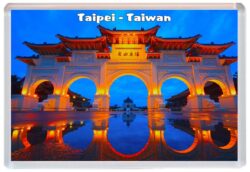 Taipei - Taiwan - Jumbo Fridge Magnet Souvenir Gift Present T3