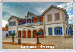 Larnarca - Cyprus - Jumbo Fridge Magnet Souvenir Gift Present U2