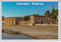 Larnarca - Cyprus - Jumbo Fridge Magnet Souvenir Gift Present U3