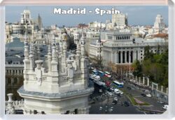 Madrid - Spain - Jumbo Fridge Magnet Souvenir Gift Present U7