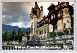Peles Castle - Romania - Jumbo Fridge Magnet Souvenir Gift Present U2