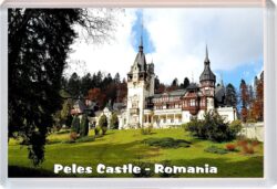 Peles Castle - Romania - Jumbo Fridge Magnet Souvenir Gift Present U3