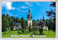 Peles Castle - Romania - Jumbo Fridge Magnet Souvenir Gift Present U4