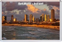 Tel Aviv - Israel - Jumbo Fridge Magnet Souvenir Gift Present U2