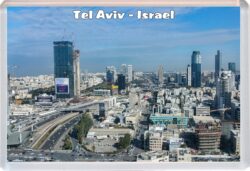 Tel Aviv - Israel - Jumbo Fridge Magnet Souvenir Gift Present U4