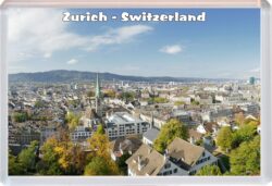Zurich - Switzerland - Jumbo Fridge Magnet Souvenir Gift U5