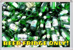 Beer Fridge Only - Jumbo Fridge Magnet Souvenir Gift Present