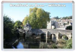 Bradford on Avon - Wiltshire - Jumbo Fridge Magnet Souvenir Gift Present DE1