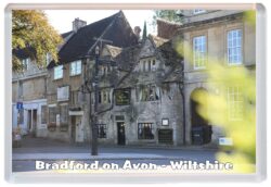 Bradford on Avon - Wiltshire - Jumbo Fridge Magnet Souvenir Gift Present DE2