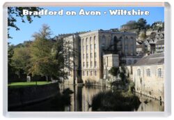Bradford on Avon - Wiltshire - Jumbo Fridge Magnet Souvenir Gift Present DE3