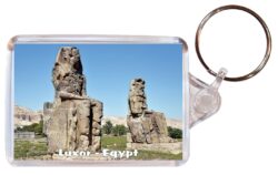 Luxor - Egypt - Double Sided Large Keyring Key Fob Chain Ring Gift Present Souvenir WC1