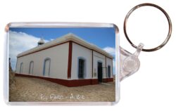 El Faro - Albir - Spain - Double Sided Large Keyring Key Fob Chain Ring Gift Present Souvenir DE1