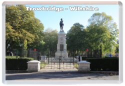 Trowbridge - Wiltshire - Jumbo Fridge Magnet Souvenir Gift Present DE2