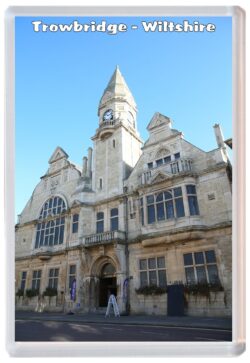 Trowbridge - Wiltshire - Jumbo Fridge Magnet Souvenir Gift Present DE3