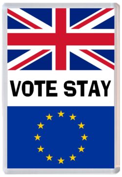 Vote Stay - Jumbo Fridge Magnet Souvenir Gift Present Brexit Vote Referendum 2016