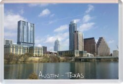 Austin - Texas - USA - Jumbo Fridge Magnet Souvenir Gift Present OE2