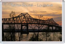 Baton Rouge - Louisiana - USA - Jumbo Fridge Magnet Souvenir Gift Present OE2