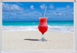 Beach Cocktail - Jumbo Fridge Magnet Souvenir Gift Present FU1