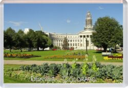 Denver - Colorado - USA - Jumbo Fridge Magnet Souvenir Gift Present OE1